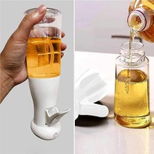 Expresstore Yeni Nesil Airfryer Sprey Yağdanlık 220ML Kolay Kullanımlı Yağdanlık Zeytinyağı ve Yağ Püskürtücü Siyah,
