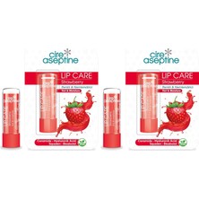 Expresstore Strawberry Renkli Dudak Bakım Kremi (2 Paketi)