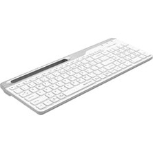 Expresstore A4 Tech FBK25 (Q) Türkçe Fn-Multimedya Bluetooth & 2.4ghz Kablosuz Klavye, Beyaz