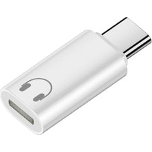 Expresstore Usb-C - 8pin (Lightning) Kulaklık Adaptörü | Hi-Fi Ses Kalitesi | Mikrofon ve Kumanda Destekli Otglv