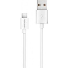 Concord 100 cm Type-C Data ve Şarj Kablosu C-821 Yüksek Veri Transfer Hızı ve Kolay Taşınabilirlik