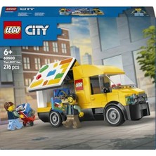 Expresstore City: Kamyonet 60500 – 6 Yaş ve Üzeri Erkek ve Kız Çocuklar Için Sürücü ve Işçi Minifigürleri Içeren Yaratıcı Dekoratif Oyuncak Yapım Seti, Çocuklar Için Eğlenceli Hediye Fikri (276 Parça)