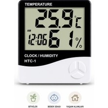 Wetto Dijital Termometre & Nem Ölçer – LCD Ekranlı