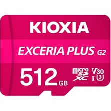 Expresstore 512GB Exceria Plus G2 Micro Sdxc 4K 100/90MB/SN Hafıza Kartı (Sd Adaptörlü)