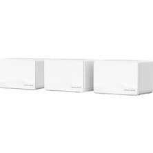 Expresstore Halo H25BE(3-PACK) | Wi-Fi 7 Mesh Sistemi | BE3600 Mbps Hız | Fiber Uyumlu | Dual-Band | 3X1G Port | 650 M² Kapsama | Mlo | 320 Mhz, 4k-Qam | 8k Yayın | Kolay Kurulum ve Kullanım