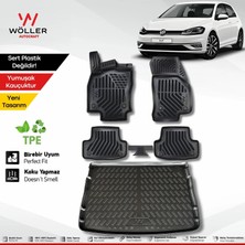 Wöller Volkswagen Golf 7 Paspas Bagaj Havuzu 2012 2020 Arası 3D Wöller Ultraflex Set