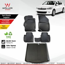 Wöller Citroen C Elysee Paspas Bagaj Havuzu 2012 2023 Arası 3D Havuzlu Wöller