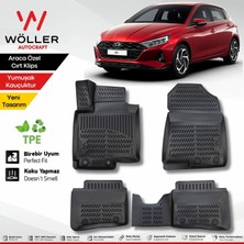 Wöller Hyundai I20 Paspas 2021 Sonrası 3D Havuzlu Paspas