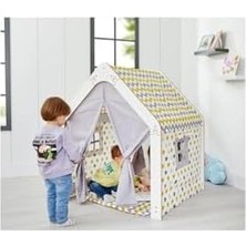 Expresstore Minera 3-6 Yaş Çocuk Oyun Evi/çadırı - Beyaz Sarı