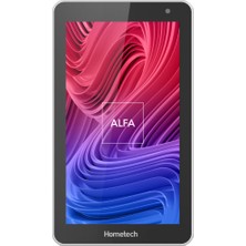 Hometech Alfa 7 Premium 7" Tablet Gri 2 GB RAM 32 GB Depolama Android İşletim Sistemi