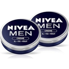 Expresstore Men Erkek Creme 30ML, Yoğun Nemlendirici, Yapışkan His Bırakmaz, Hızlı Emilir, El Vücut Yüz, X2 Adet