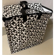 Expresstore Knalla - Çanta Siyah/beyaz (47 Litre)