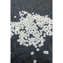 Serhat Aksesuar ve El İşçiliği 5 mm Ortadan Delikli Sedef Düğme Pul Payet 15 Gr (250 Adet)