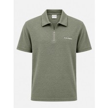 Classics Men White Room Slim Fit Erkek Polo Yaka Kısa Kol Tshirt  7665