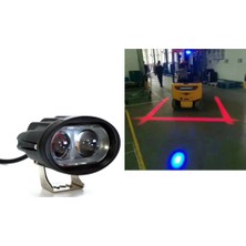 Forklift Blue Spot Mavi Güvenlik Işığı 10-80V