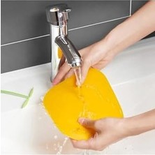 Expresstore Gider Kötü Koku Önleyici Lavabo Gider Kapatıcı Banyo Küvet Süzgeç Kapatma Sarı Renk
