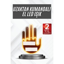 Toyigoo Uzaktan Kumandalı El Orta Parmak LED Araç Camına Özel - Lisinya