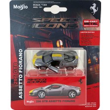Maisto Speed Icons 1:64 Ferrari 296 Gtb Assetto Fiorano Gri