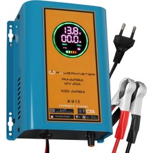 Sh Najmaddin Powermaster PM-22983 12 Volt 20 Amper Dijital Ekranlı Akü Şarj Cihazı Najmaddin