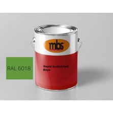 Mbs Kimya Endüstriyel Rapid Boya RAL6018