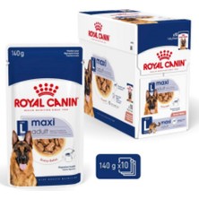 Royal Canin Maxi Adult Gravy Köpek Yaş Maması 10 Adet x 140 gr