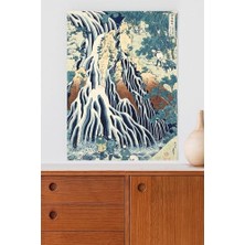 Expresstore (PSTER20090) Kirifuri Waterfall - Katsushika Hokusai Sanatsal Poster 60 x 90