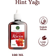 Herbal Therapy Hint Yağı (Ricin Oil) – Soğuk Sıkım Saf Bitkisel Yağ 100 ml