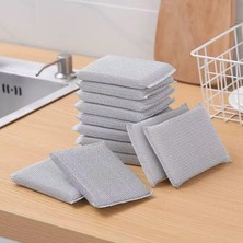 Expresstore 2 Adet Inox Bulaşık Süngeri, Çizdirmez Telli Ovma Süngeri, Paslanmaz Çelik, Mutfakta Güçlü Temizlik Için Dayanıklı ve Etkili Sünger (2 Adet)