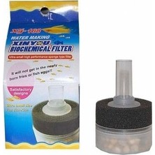 Xinyou Xy-168 Mini Üretim Filtresi Akvaryum Filtre Yüksek Performanslı Sünger Tipi 5 cm Yükseklik