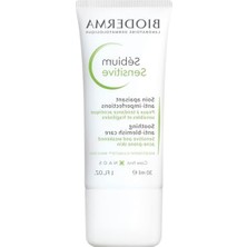 Cekar Store Bioderma Sébium Sensitive Karma, Yağlı ve Akne Eğilimli Ciltler Yatıştırıcı Nemlendirici Bakım Kremi 30 ml