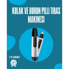 Toyigoo Pil ile Çalışan Kulak, Burun ve Kaş Tımar Cihazı - Lisinya