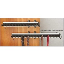 Expresstore Sürgülü Kravat Askısı, 48 cm