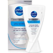 Pearl Drops Pro-white - Doğal Perlit Minerali İle İnatçı Lekeleri Çıkaran, Beyazlatıcı Diş Macunu 50ml