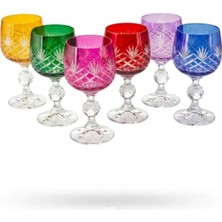 Layan Home Palma S Bohemia Crystal 6 Parça 150 ml Sunum Bardağı