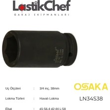 Osaka 38 mm 3/4 Lokma