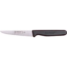 The Gencoo 61004LZ - Sürmene Lazerli, Tırtıklı Sebze Bıçağı 9,5cm