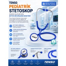 Pediatrik Stetoskop | Çocuk Muayene Steteskopu | Hassas Akustik Dinleme