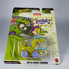 Hot Wheels Premium Pop Culture Rugrats Reptar Wagon/remorque Model Araba