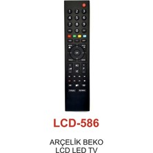 Tuba Toptaş Arçelik - Beko LCD - LED Tv Kumandası - LCD 586