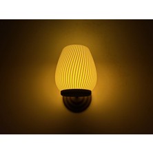 Other 2’li Spiral Modern Duvar Şamdan Seti-Wall-Mounted LED Tealight Holder