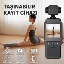 Azurtech Yüksek Çözünürlüklü 1080P Wifi Açık Hava Spor Cep Video Kamerası Kaydedici