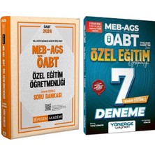 Pegem Yayınları Pegem 2026 Meb Ags Öabt Özel Eğitim Öğretmenliği Soru Bankası ve Yönerge Deneme Seti 2 Kitap