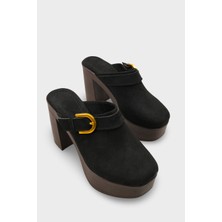 Capone Outfitters Edith Platform Bilekten Bantlı Kadın Sabo Terlik
