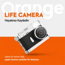 Azurtech Mini Retro Dijital Kamera | Taşınabilir Hd Cep Kamerası | Anahtarlık Tasarımlı Vintage Kamera