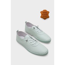 Capone Outfitters Fina Hakiki Deri Soft Konfor Tabanlı Kadın Sneaker