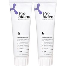 Assess Store Probident Aktif Probiyotik Doğal Florürsüz Diş Macunu Üzüm Çekirdeği Özüt Ilaveli Ağız Kokusu (2 Paketi)