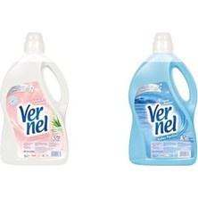 Assess Store Vernel Hassas & Yumuşak Kalıcı Parfüm 30 Yıkama Çamaşır Yumuşatıcısı (1 x 3000 Ml) ve Vernel Deniz Esintisi Kalıcı Parfüm 30 Yıkama Çamaşır Yumuşatıcısı (1 x 3000 Ml)