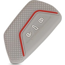 Assess Store Parça Deponuz (1061) Mk8 Octavıa Silikon Anahtar Kılıf Golf 8 ile Uyumlu