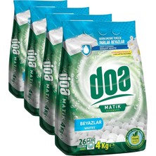Assess Store Doa Matik Deterjan Beyazlar 4 kg (4 Paketi)