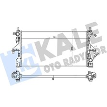 Assess Store Su Radyatörü Al/mknk 24MM Jumper, Boxer mt Kal 355665